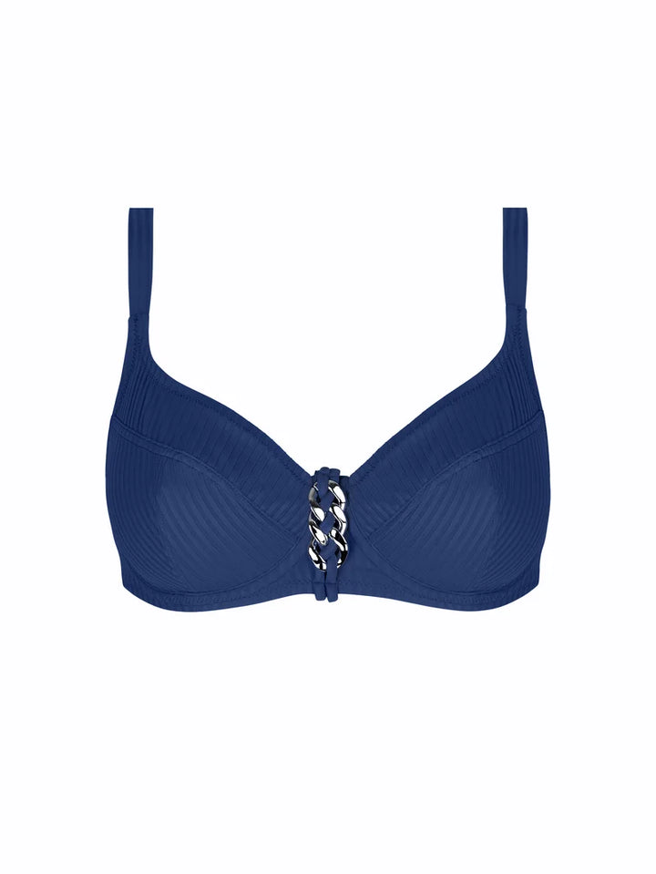 Antigel Swimwear by Lise Charmel - La Stricto Chic Balconet Bikini Stricto Marine