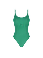 Antigel Swimwear by Lise Charmel - La Stricto Chic Full Cup Underwired Swimsuit Stricto Vert