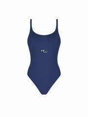 Antigel Swimwear by Lise Charmel - La Stricto Chic Full Cup Underwired Swimsuit Stricto Marine