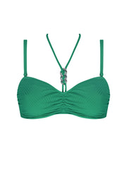 Antigel Swimwear by Lise Charmel - La Stricto Chic Fuller Cup Strapless Bikini Stricto Vert