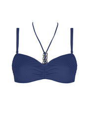 Antigel Swimwear by Lise Charmel - La Stricto Chic Fuller Cup Strapless Bikini Stricto Marine