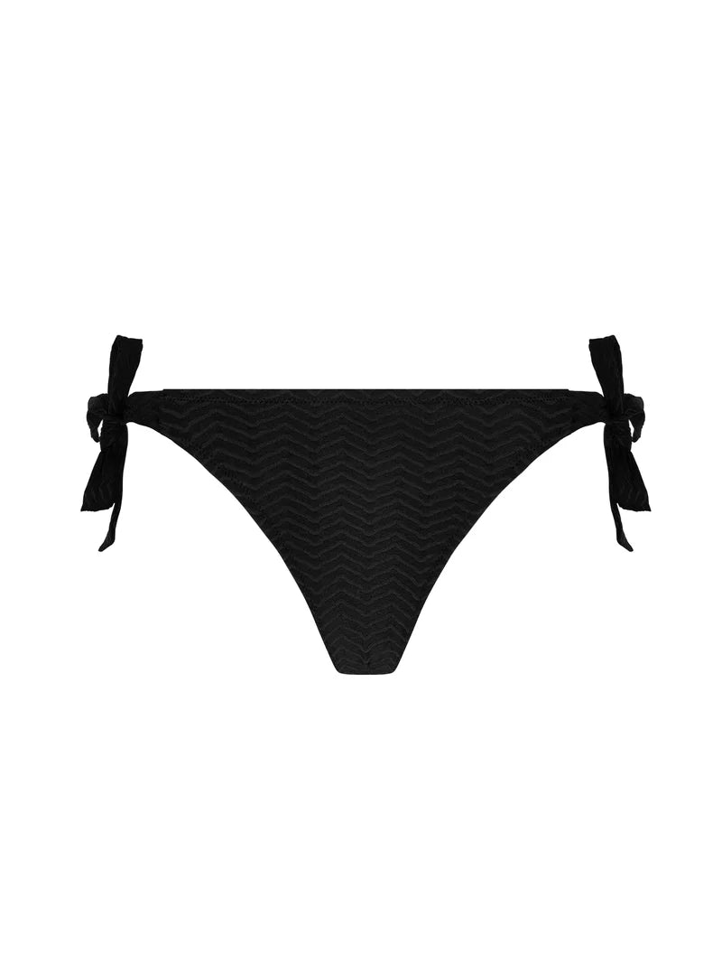 Antigel Swimwear by Lise Charmel - La Zigzag Bikini With Narrow Sides Noir