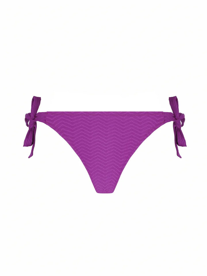 Antigel Swimwear by Lise Charmel - La Zigzag Bikini With Narrow Sides Mauve