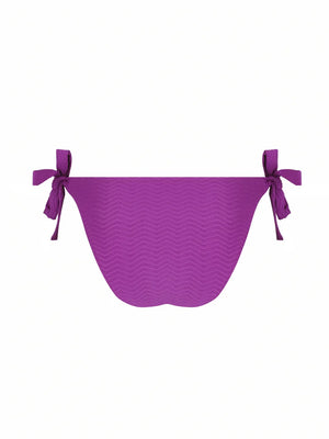 Antigel Swimwear by Lise Charmel - La Zigzag Bikini With Narrow Sides Mauve