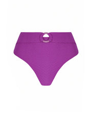 Antigel Swimwear by Lise Charmel - La Zigzag High Cut Bikini Bottom Mauve