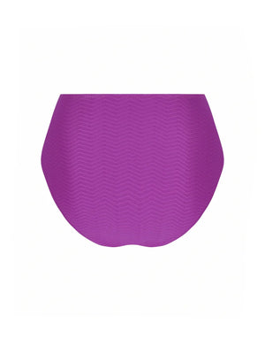 Antigel Swimwear by Lise Charmel - La Zigzag High Cut Bikini Bottom Mauve