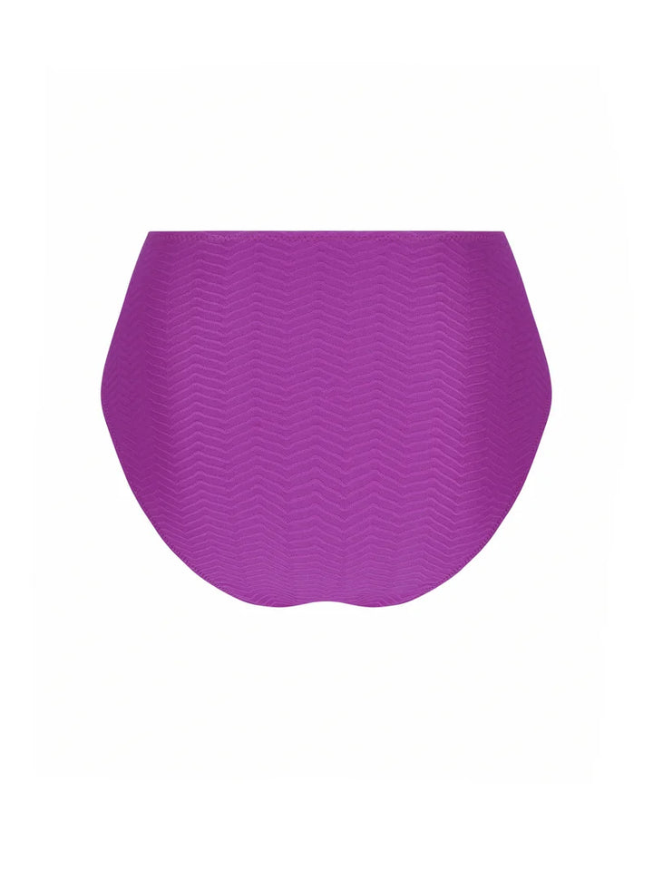 Antigel Swimwear by Lise Charmel - La Zigzag High Cut Bikini Bottom Mauve