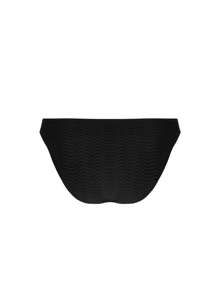 Antigel Swimwear by Lise Charmel - La Zigzag High Cut Mini Bikini Bottom Noir