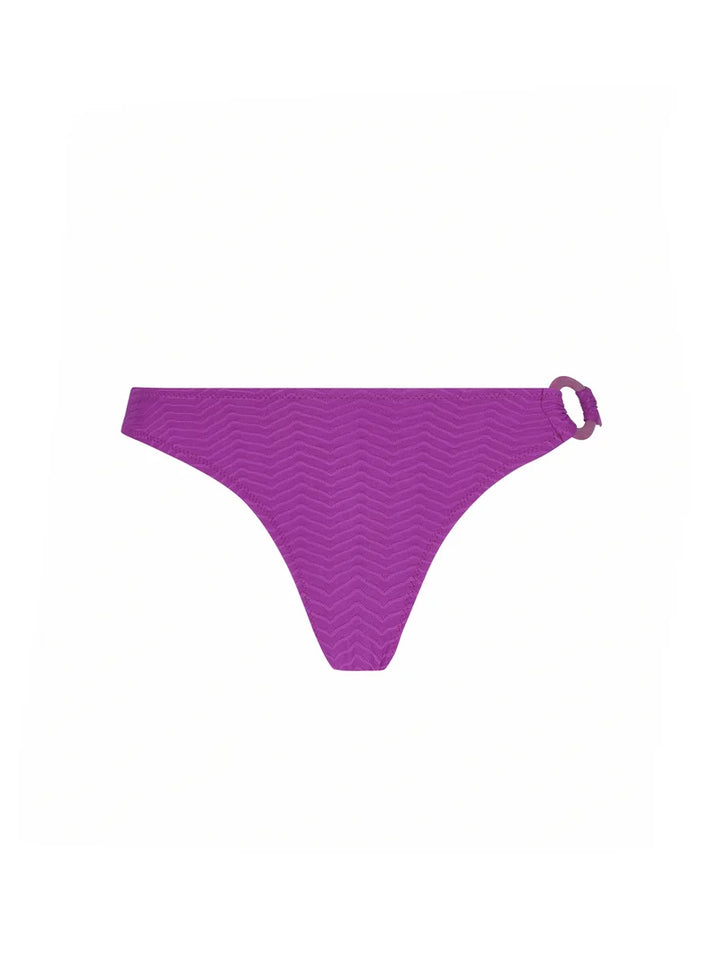 Antigel Swimwear by Lise Charmel - La Zigzag High Cut Mini Bikini Bottom Mauve