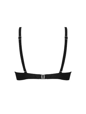 Antigel Swimwear by Lise Charmel - La Zigzag Padded Bikini Top Noir
