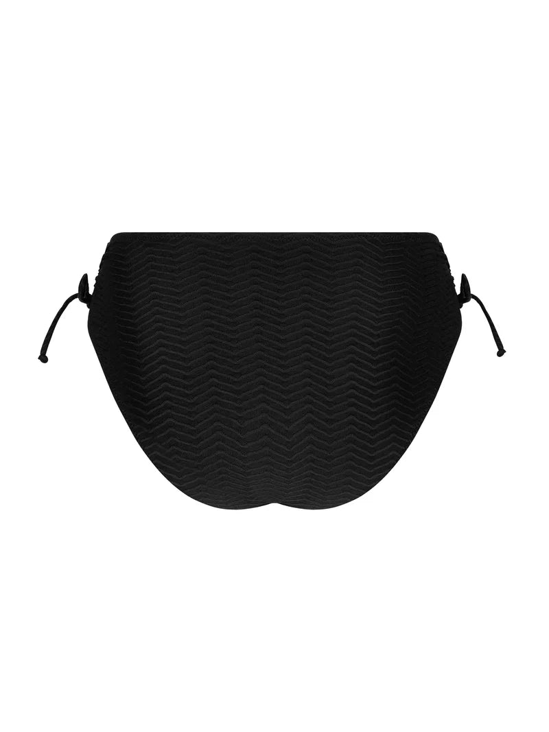Antigel Swimwear by Lise Charmel - La Zigzag Classic Bikini With Adjustable Ties Noir