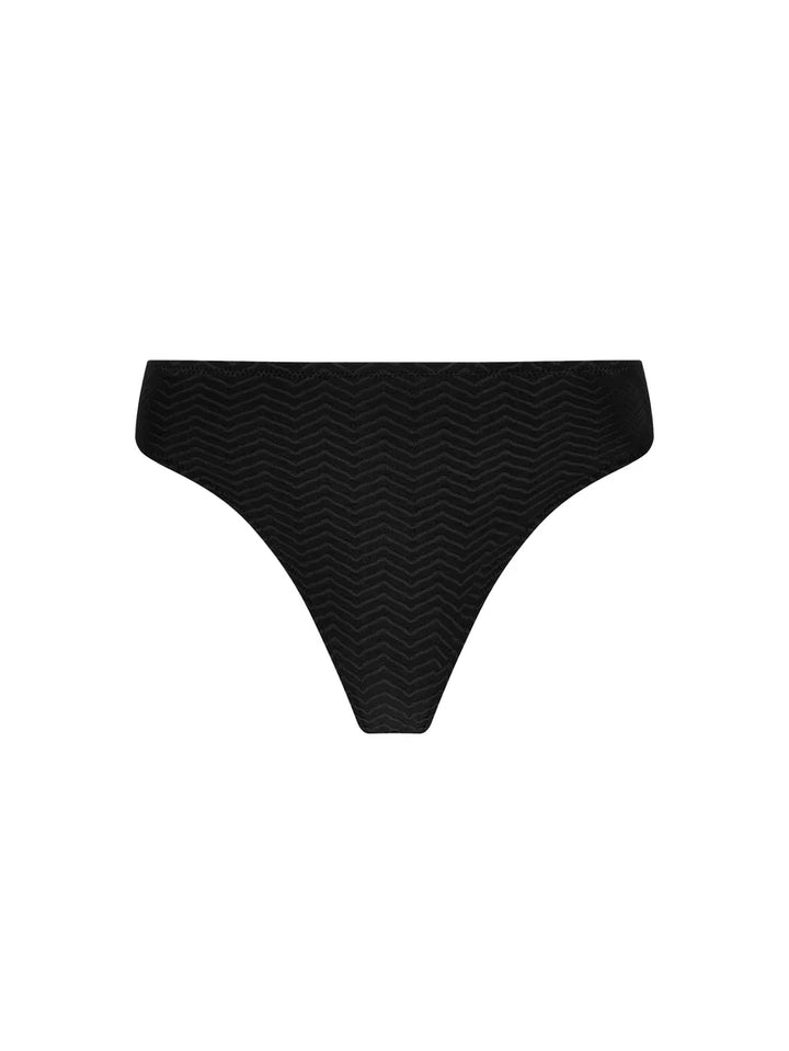 Antigel Swimwear by Lise Charmel - La Zigzag Seduction Bikini Noir