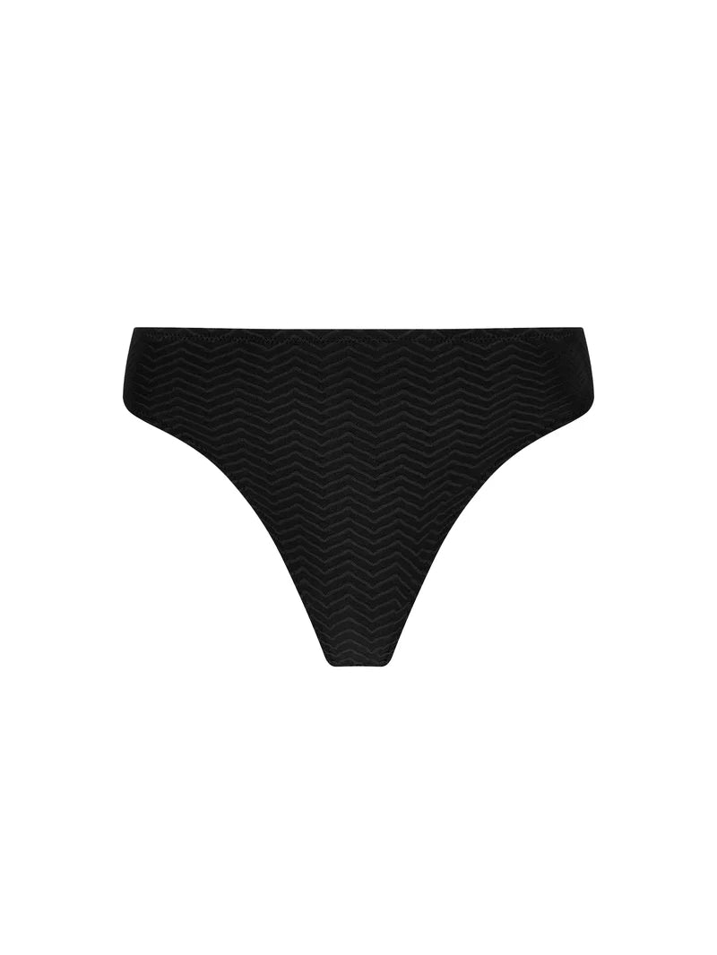 Antigel Swimwear by Lise Charmel - La Zigzag Seduction Bikini Noir