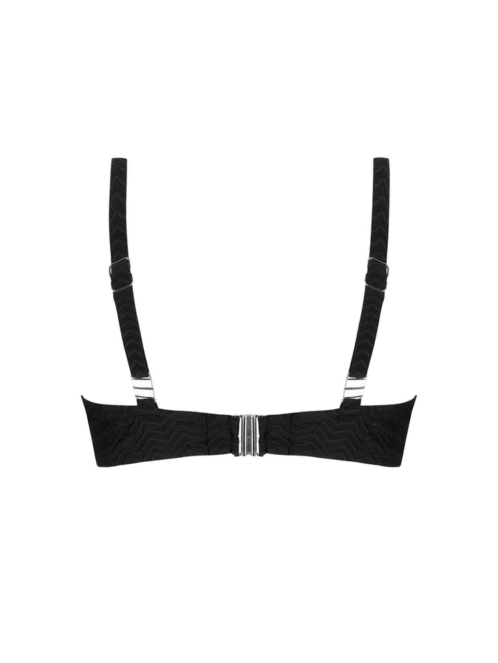 Antigel Swimwear by Lise Charmel - La Zigzag Balconet Top Noir
