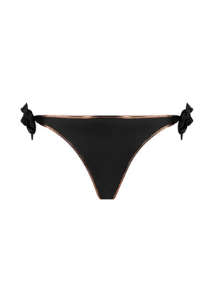 Antigel Swimwear by Lise Charmel - La Smartissime Bikini With Narrow Sides Noir Bronze