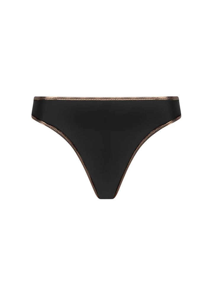 Antigel Swimwear by Lise Charmel - La Smartissime Seduction Bikini Noir Bronze