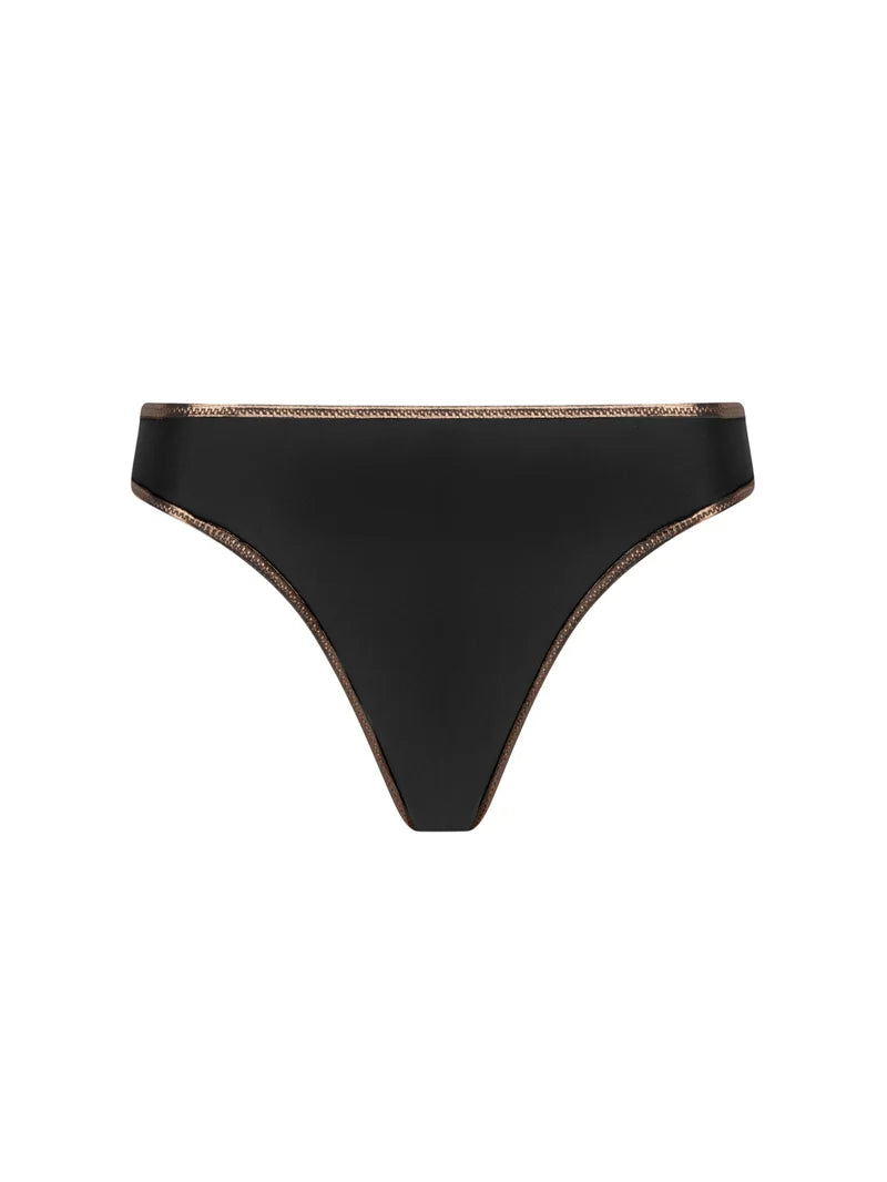 Antigel Swimwear by Lise Charmel - La Smartissime Seduction Bikini Noir Bronze
