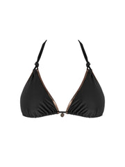 Antigel Swimwear by Lise Charmel - La Smartissime Soft Padded Triangle Bikini Noir Bronze