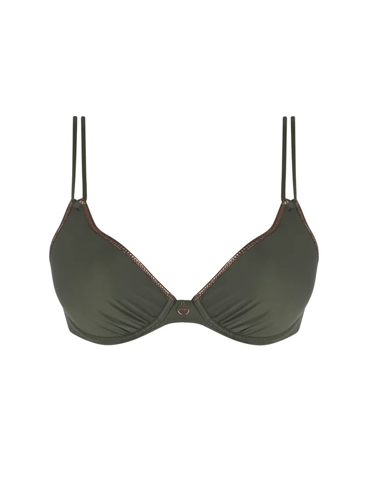 Antigel Swimwear by Lise Charmel - La Smartissime Paddded Bikini Kaki Bronze