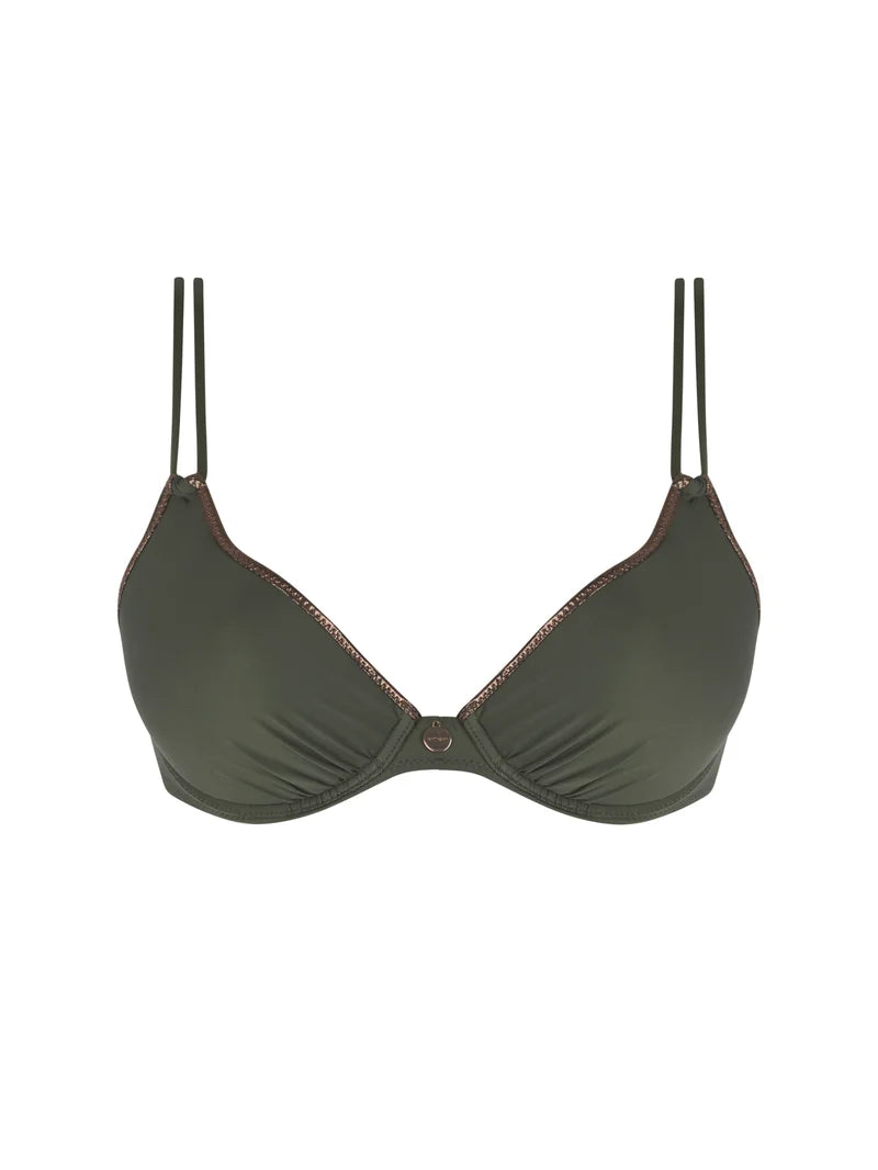 Antigel Swimwear by Lise Charmel - La Smartissime Paddded Bikini Kaki Bronze