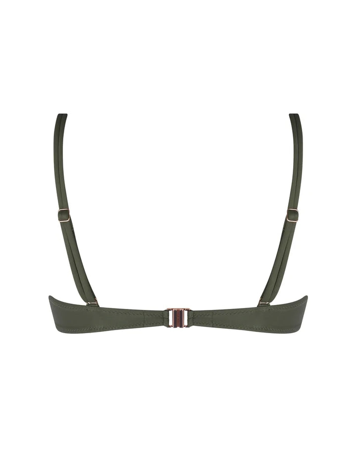 Antigel Swimwear by Lise Charmel - La Smartissime Paddded Bikini Kaki Bronze