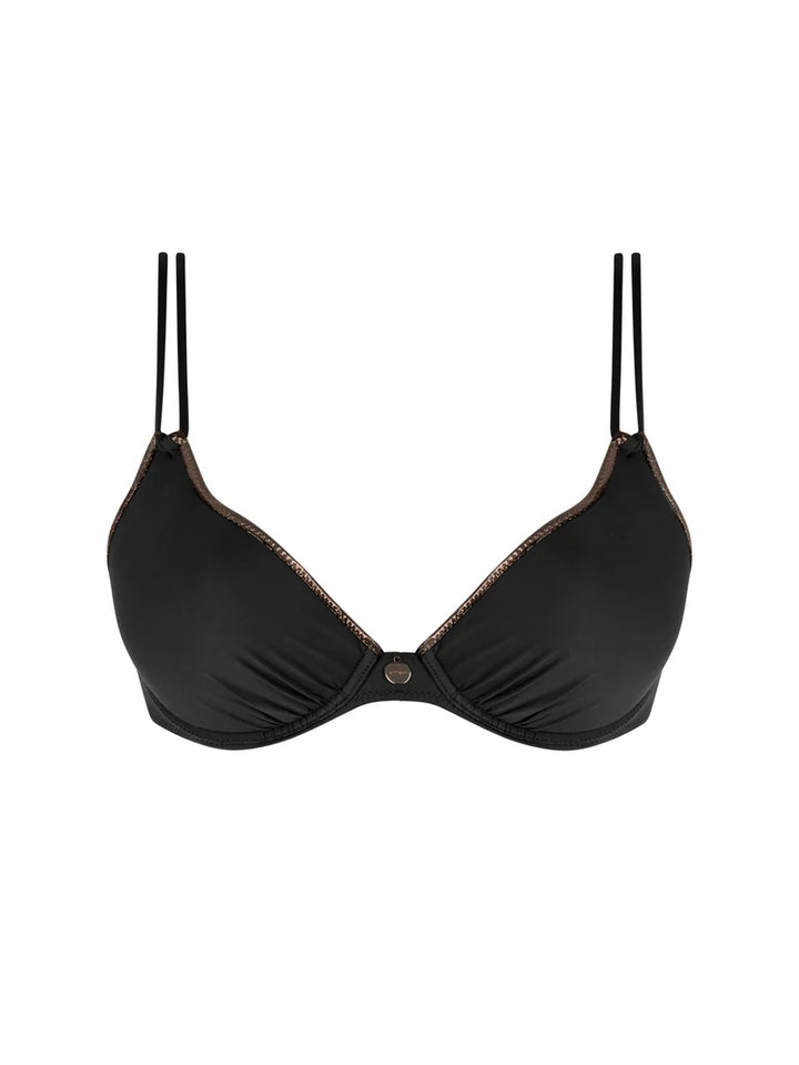 Antigel Swimwear by Lise Charmel - La Smartissime Paddded Bikini Noir Bronze