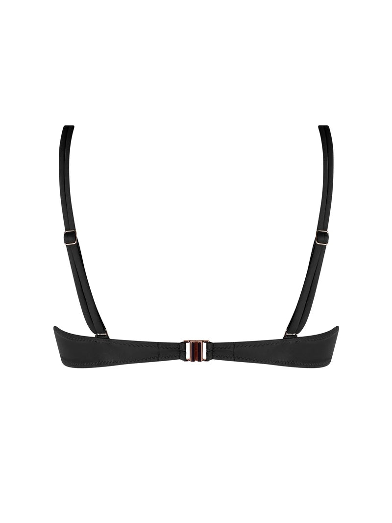 Antigel Swimwear by Lise Charmel - La Smartissime Paddded Bikini Noir Bronze