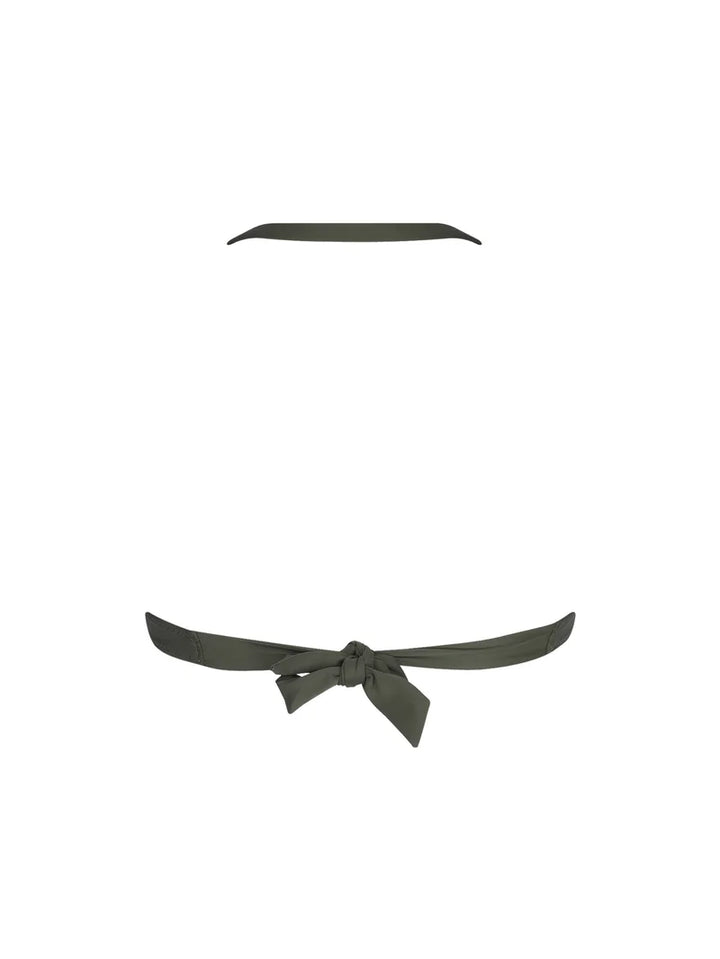 Antigel Swimwear by Lise Charmel - La Smartissime Soft Bandeau Strapless Bikini Kaki Bronze