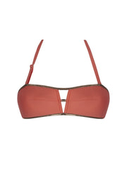 Antigel Swimwear by Lise Charmel - La Smartissime Soft Bandeau Strapless Bikini Corail Bronze