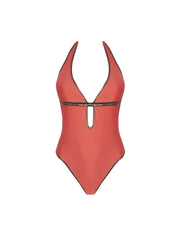 Antigel Swimwear by Lise Charmel - La Smartissime Seductive Wireless Swimsuit Corail Bronze
