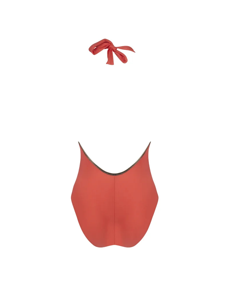 Antigel Swimwear by Lise Charmel - La Smartissime Seductive Wireless Swimsuit Corail Bronze