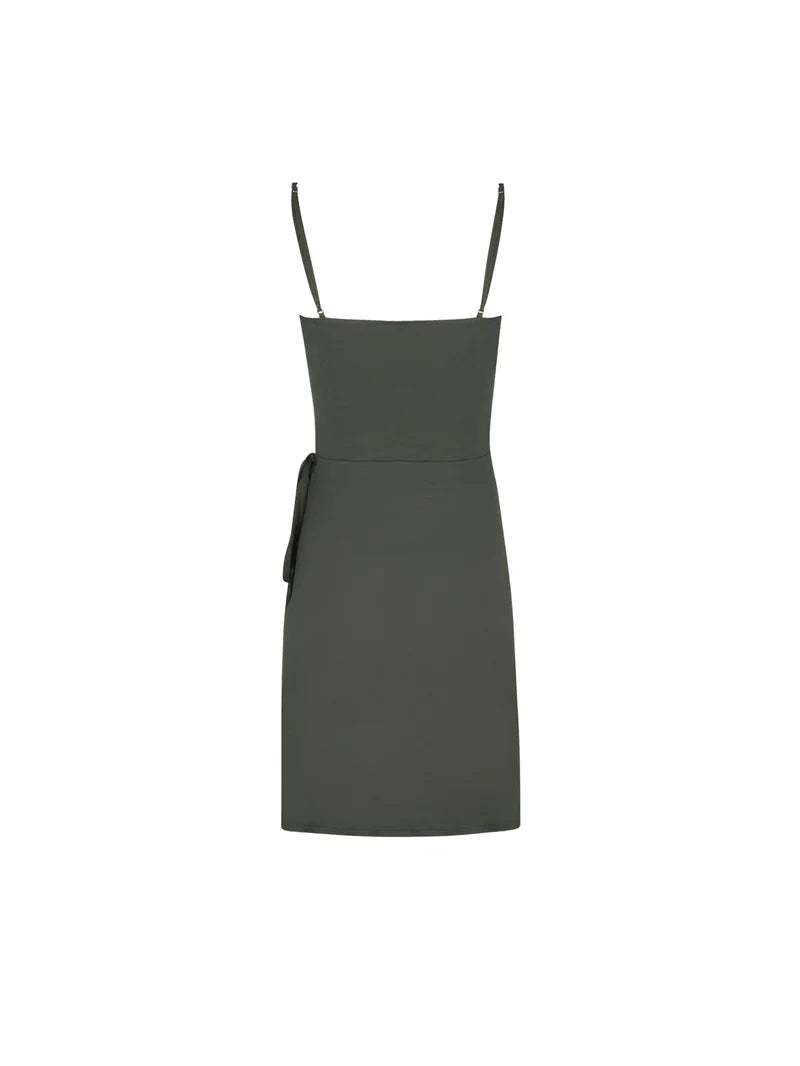 Antigel Swimwear by Lise Charmel - La Smartissime Short Dress Kaki Bronze