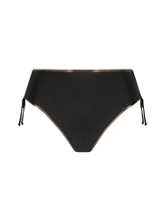 Antigel Swimwear by Lise Charmel - La Smartissime Adjustable High Waist Bikini Noir Bronze