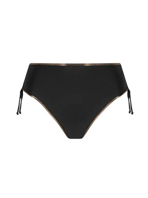 Antigel Swimwear by Lise Charmel - La Smartissime Adjustable High Waist Bikini Noir Bronze