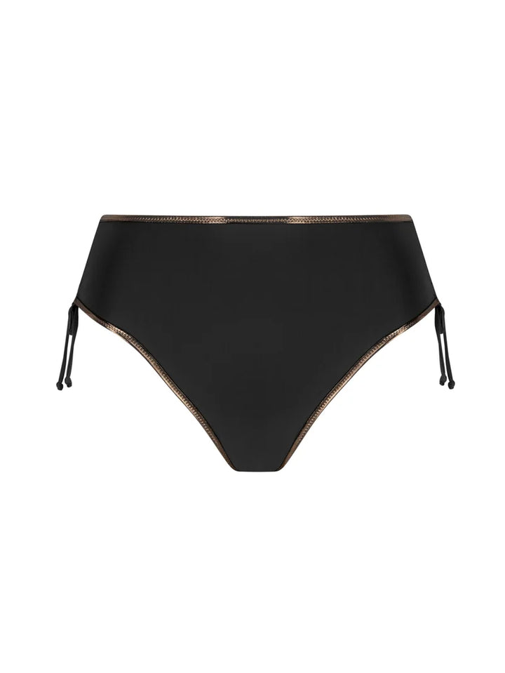 Antigel Swimwear by Lise Charmel - La Smartissime Adjustable High Waist Bikini Noir Bronze