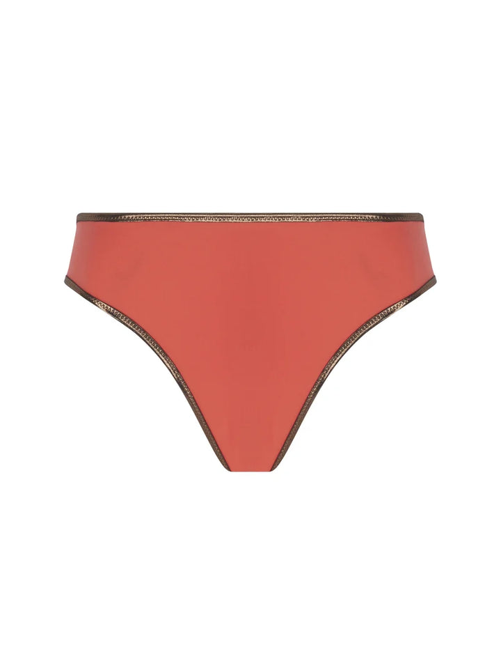 Antigel Swimwear by Lise Charmel - La Smartissime Wide Side Bikini Brief Corail Bronze