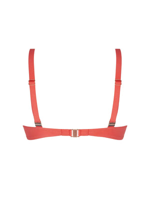 Antigel Swimwear by Lise Charmel - La Smartissime Halter Underwired Bikini Top Corail Bronze