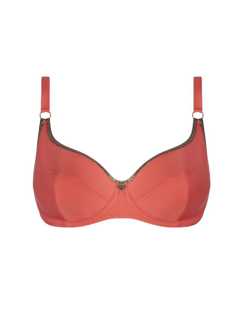 Antigel Swimwear by Lise Charmel - La Smartissime Balconet Bikini Corail Bronze