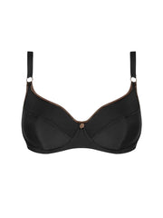 Antigel Swimwear by Lise Charmel - La Smartissime Balconet Bikini Noir Bronze