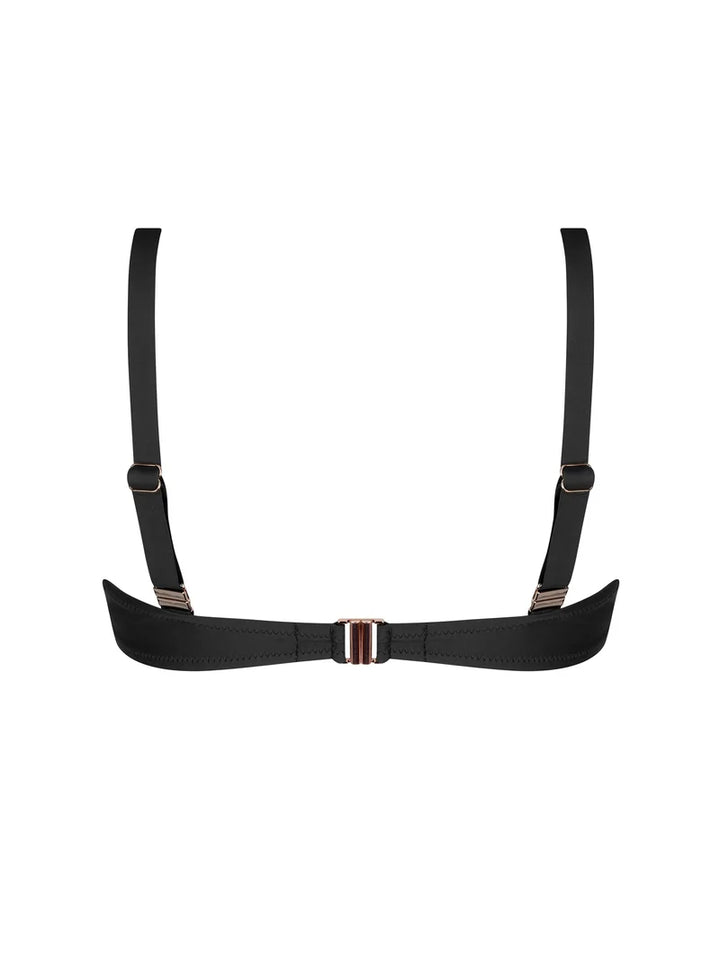 Antigel Swimwear by Lise Charmel - La Smartissime Balconet Bikini Noir Bronze