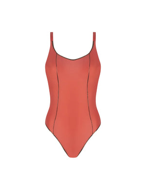 Antigel Swimwear by Lise Charmel - La Smartissime Full Cup Underwired Swimsuit Corail Bronze