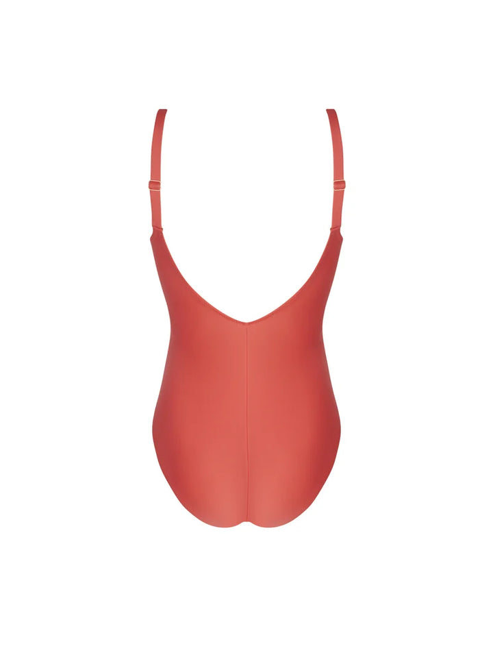 Antigel Swimwear by Lise Charmel - La Smartissime Full Cup Underwired Swimsuit Corail Bronze