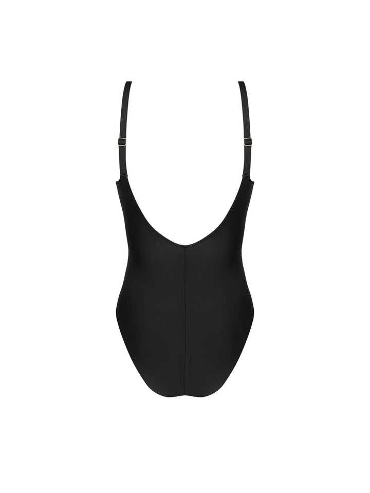 Antigel Swimwear by Lise Charmel - La Smartissime Full Cup Underwired Swimsuit Noir Bronze