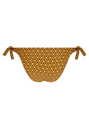 Antigel Swimwear by Lise Charmel - La Papoue Bikini With Narrow Sides Jaune Papou