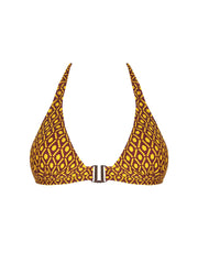 Antigel Swimwear by Lise Charmel - La Papoue Soft Padded Triangle Bikini With Ties Jaune Papou