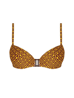 Antigel Swimwear by Lise Charmel - La Papoue Padded Bikini Top Jaune Papou