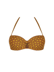 Antigel Swimwear by Lise Charmel - La Papoue Strapless Bandeau Bikini Jaune Papou