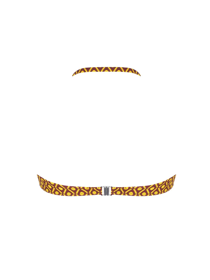 Antigel Swimwear by Lise Charmel - La Papoue Strapless Bandeau Bikini Jaune Papou