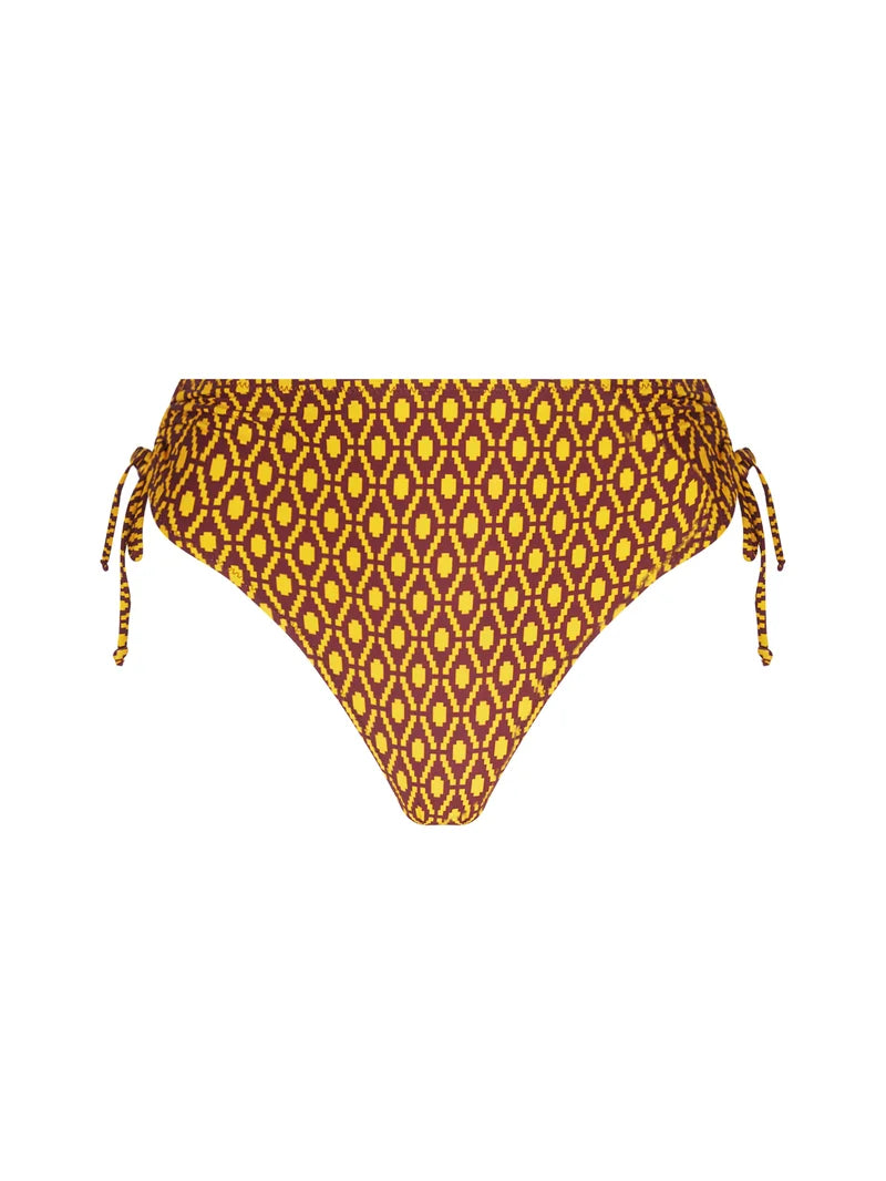 Antigel Swimwear by Lise Charmel - La Papoue Classic Bikini With Adjustable Ties Jaune Papou