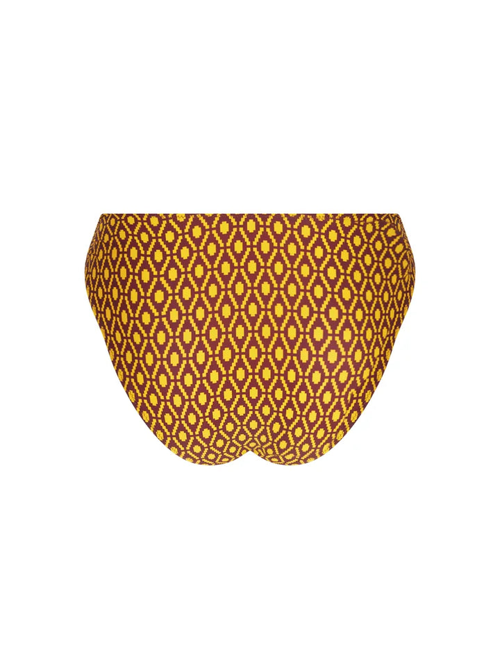 Antigel Swimwear by Lise Charmel - La Papoue Classic Bikini With Adjustable Ties Jaune Papou